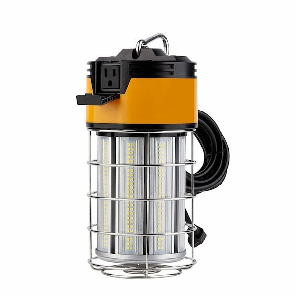 Superior Electric 150W LED Work Light Fixture with Cage , 5000K , 18000 Lumens , IP65 with 5ft Cord SE-LED150WL - main